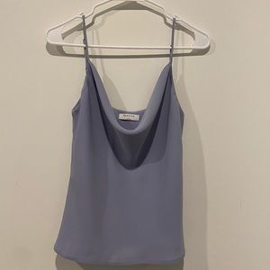 Aritzia cowlneck camisole